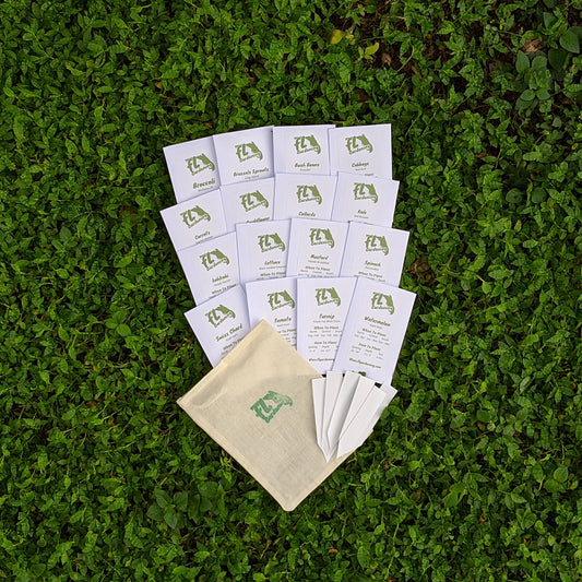 Fall Florida Vegetable Garden Seed Pack